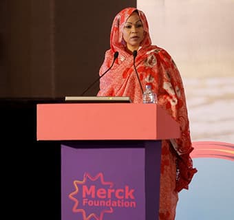 H.E. First Lady of the Republic of Chad Madame Hinda Deby Itno during Merck Africa Asia Luminary 2017